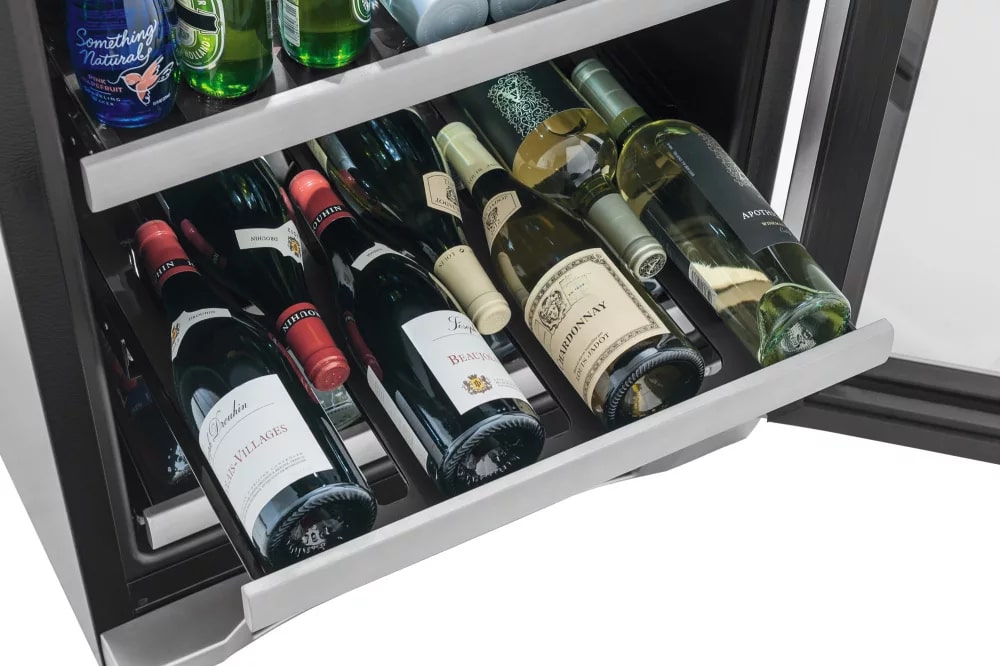 Electrolux - 23.875 Inch 5.36 cu. ft Beverage Centre Refrigerator in Stainless - EI24BL10QS