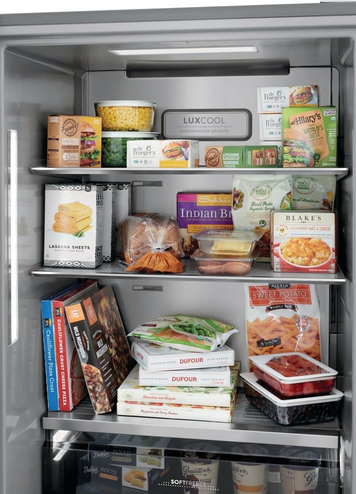 Electrolux - 18.6 cu. Ft Upright Freezer in Stainless - EI33AF80WS