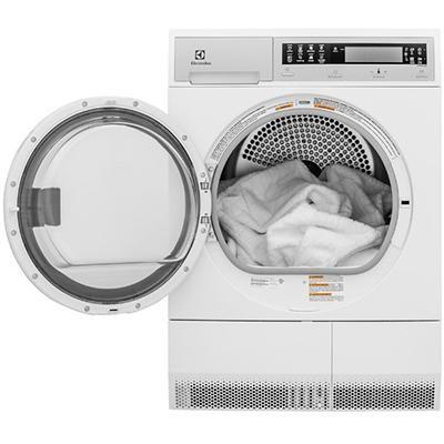 Electrolux - 4 cu. Ft Electric Dryer in White - EIED2CAQSW