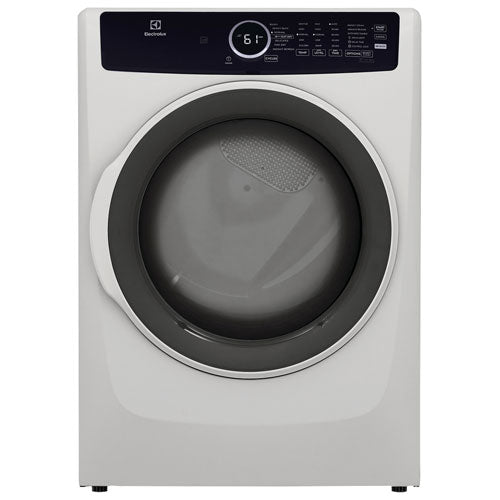 Electrolux - 8 cu. Ft Electric Dryer in White - ELFE743CAW