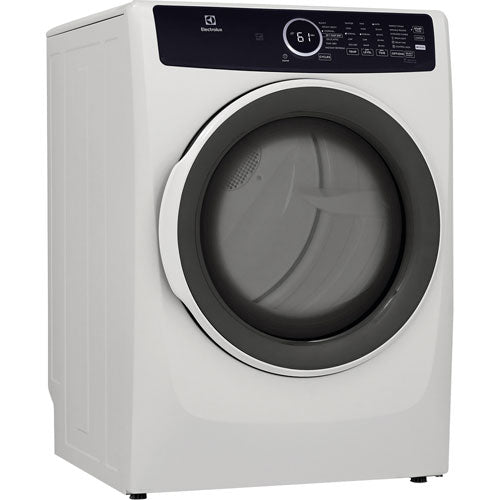 Electrolux - 8 cu. Ft Electric Dryer in White - ELFE743CAW
