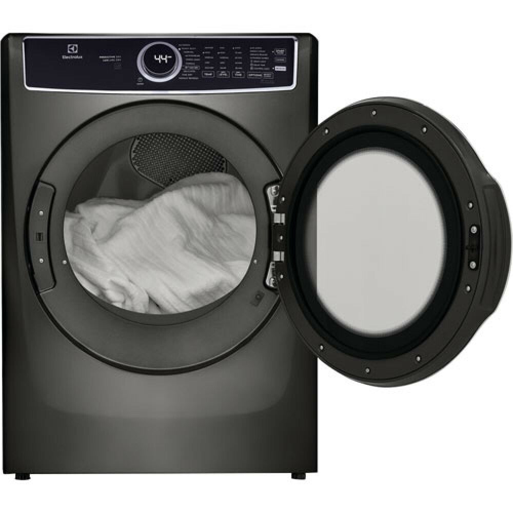 Electrolux - 8 cu. Ft Electric Dryer in Grey - ELFE753CAT