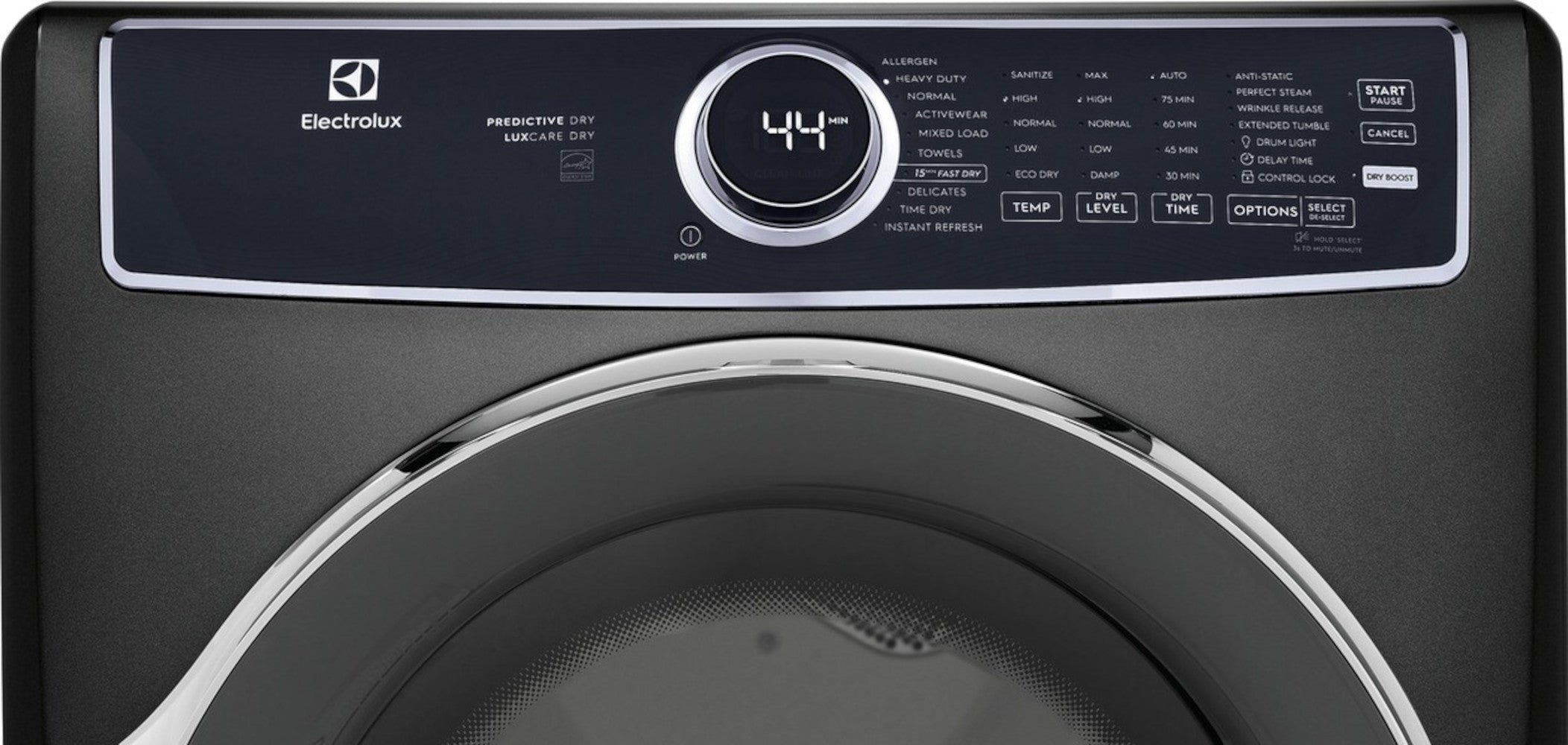 Electrolux - 8 cu. Ft Electric Dryer in Grey - ELFE753CAT