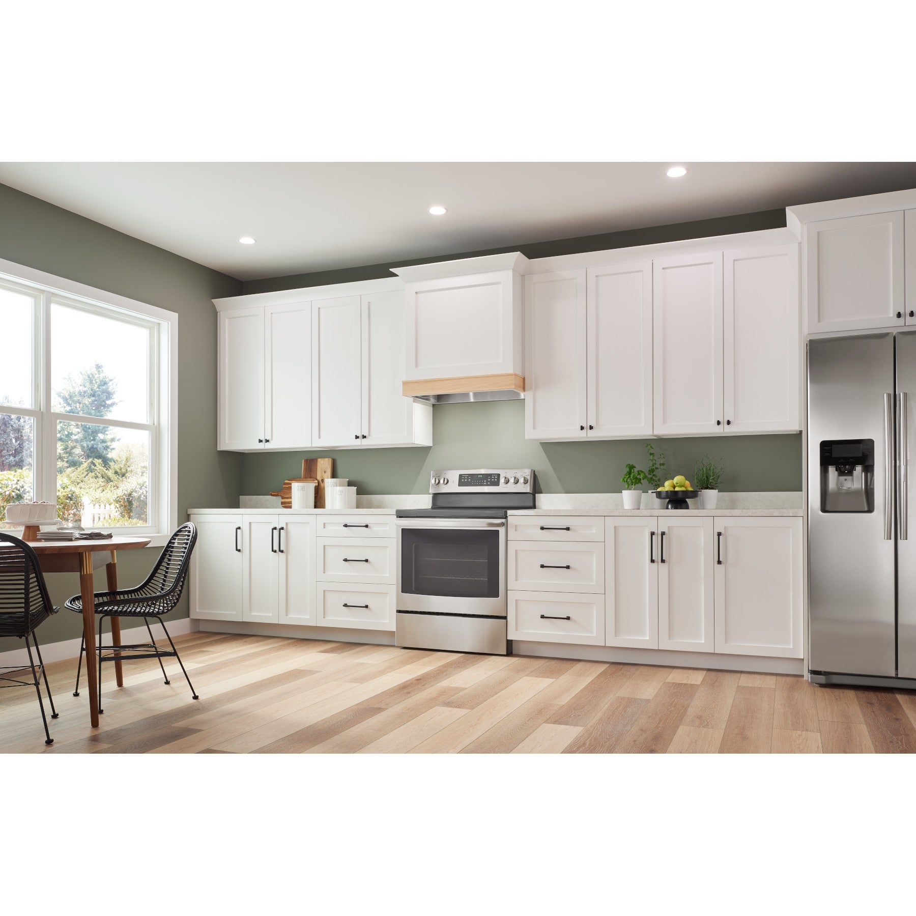 Broan - 21.375 Inch 450 CFM Blower & Insert Vent in Stainless - PM400SS