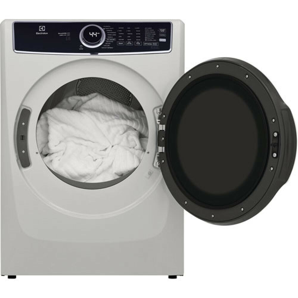 Electrolux - 8 cu. Ft Electric Dryer in White - ELFE763CAW