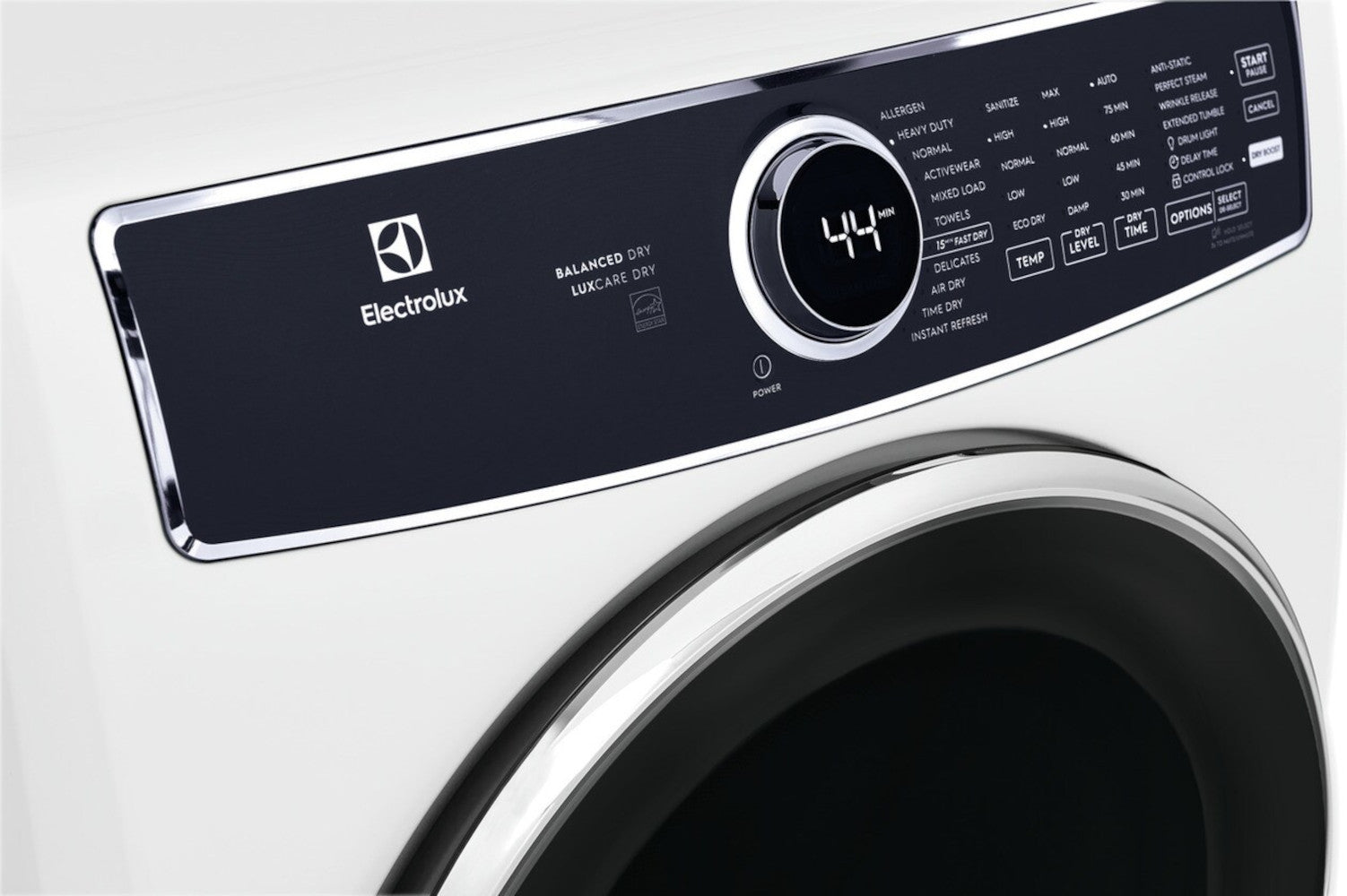 Electrolux - 8 cu. Ft Electric Dryer in White - ELFE763CAW