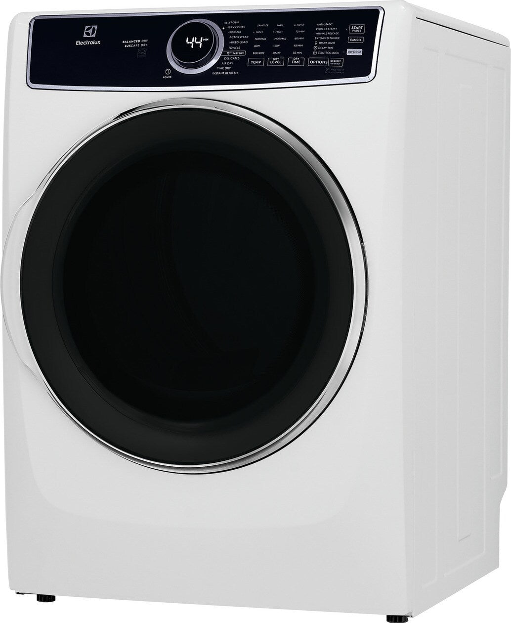 Electrolux - 8 cu. Ft Electric Dryer in White - ELFE763CAW