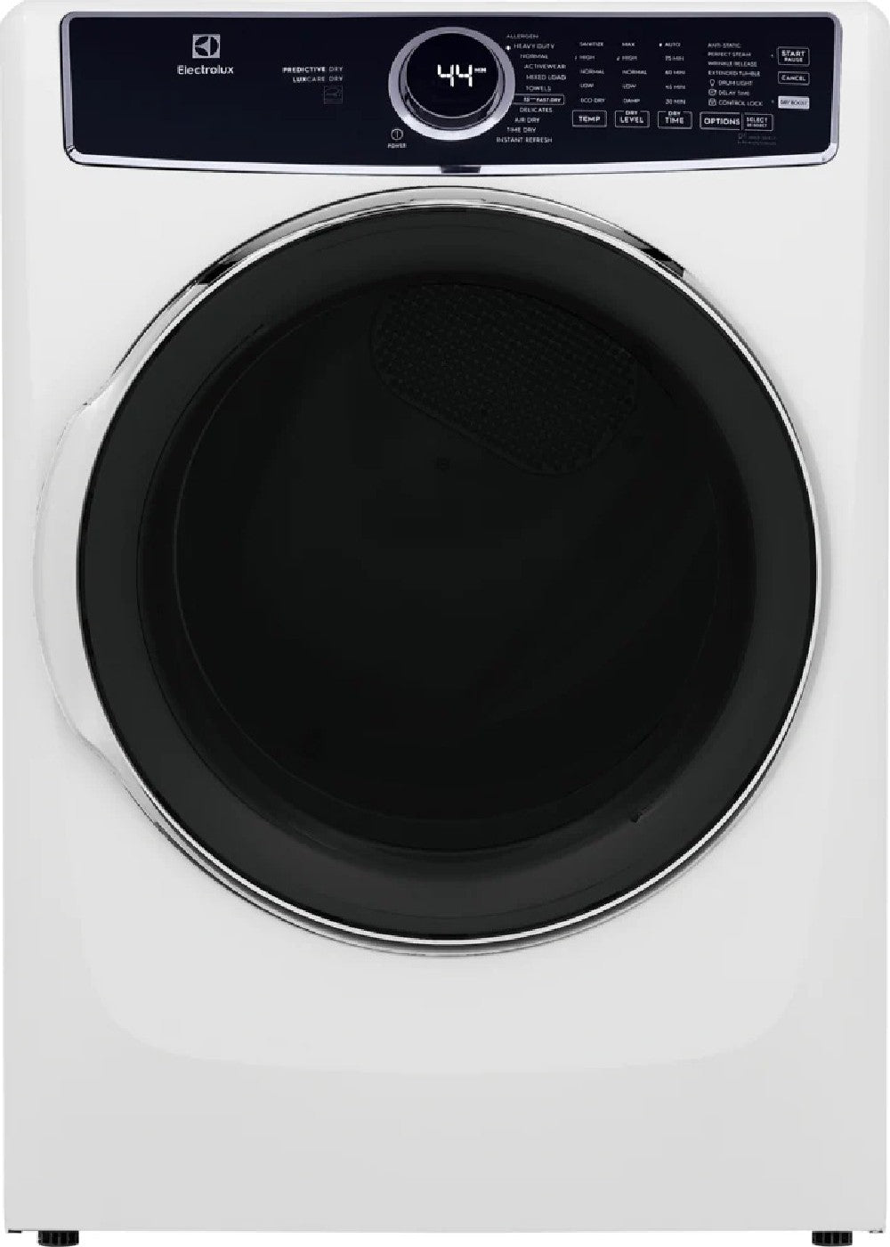Electrolux - 8 cu. Ft Gas Dryer in White - ELFG7637AW