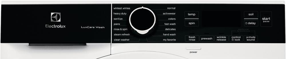 Electrolux - 2.4 cu. Ft Compact Washer in White - ELFW4222AW