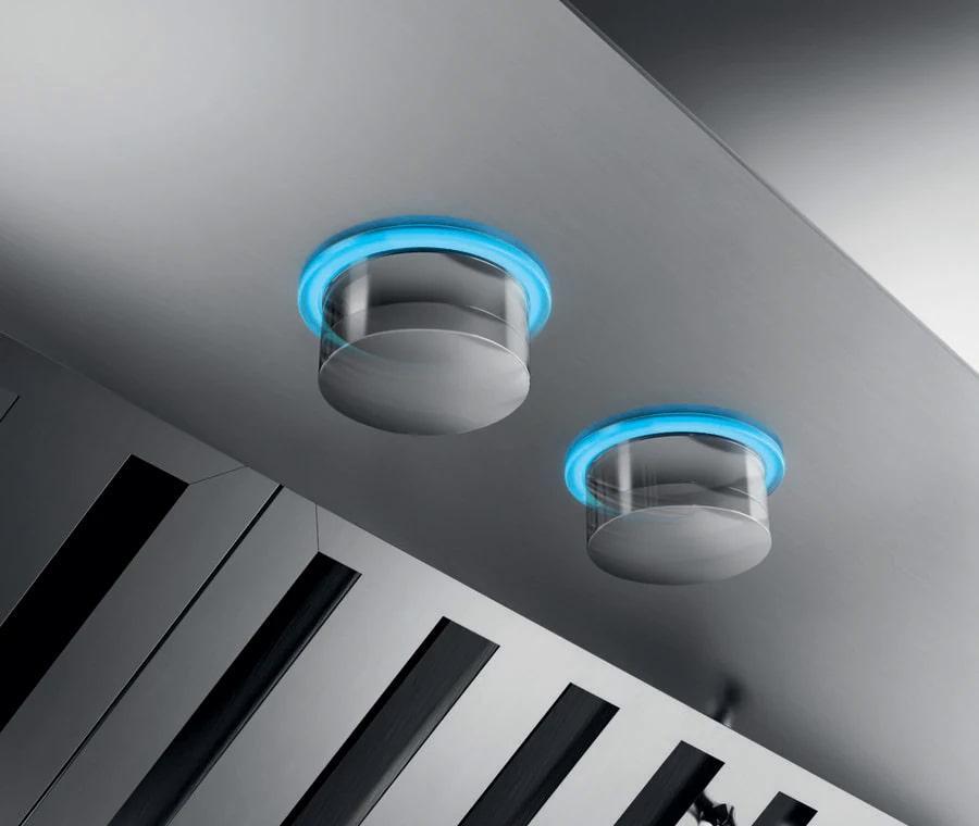 Elica - 42 Inch 1200 CFM Wall Mount and Chimney Range Vent in Stainless - ELN142S2