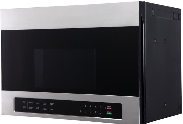 Porter & Charles - 1.3 cu. Ft Over the range Microwave in Stainless - EM038K6BD-S