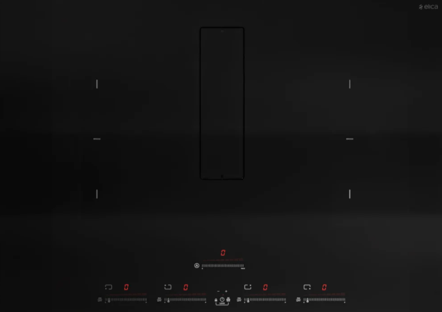Elica - 30.3 Inch Induction Cooktop in Black - ENF430BL