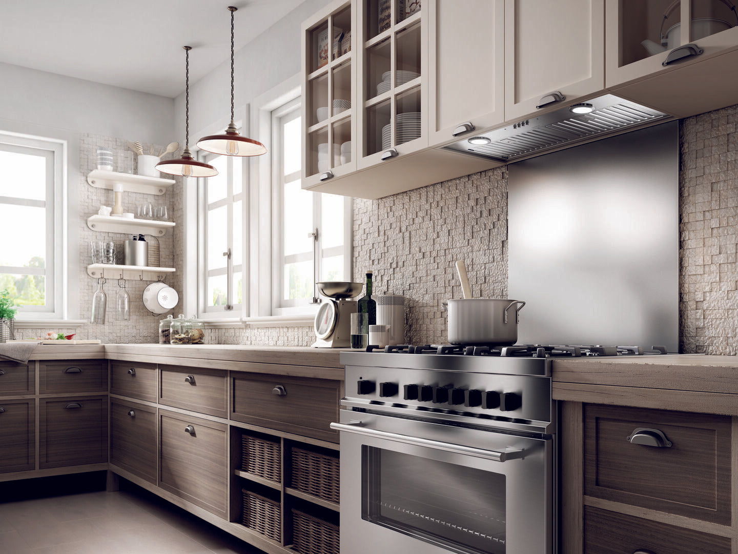 Elica - 34.3 Inch 600 CFM Blower Vent in Stainless - EPR634SS