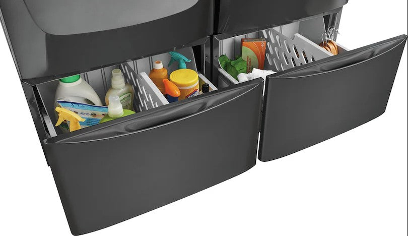 Electrolux - 3 cu. Ft Luxury-Glide Pedestal Washer Accessories in Titanium - EPWD257UTT