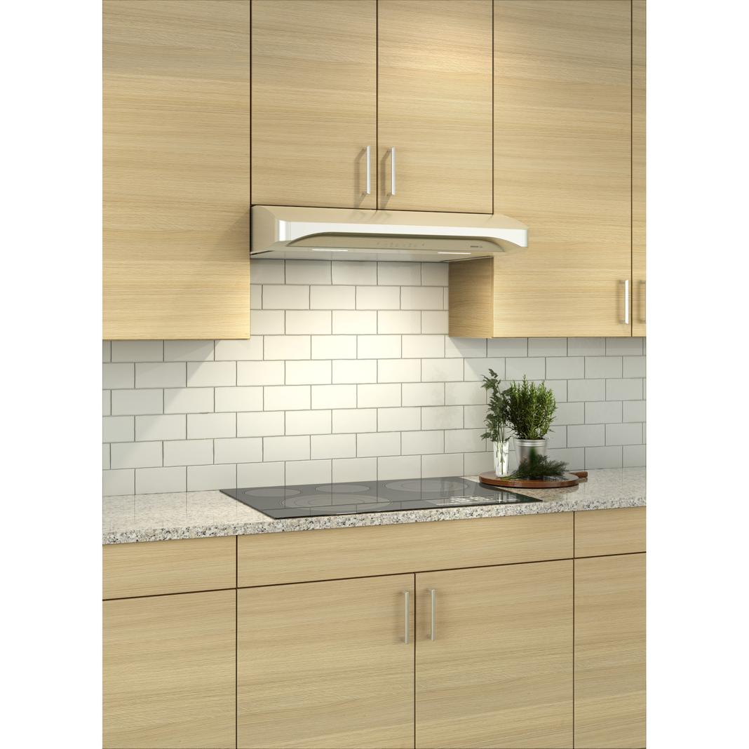 Broan - 30 Inch 650 CFM Under Cabinet Range Vent in Stainless - EQLD130SS