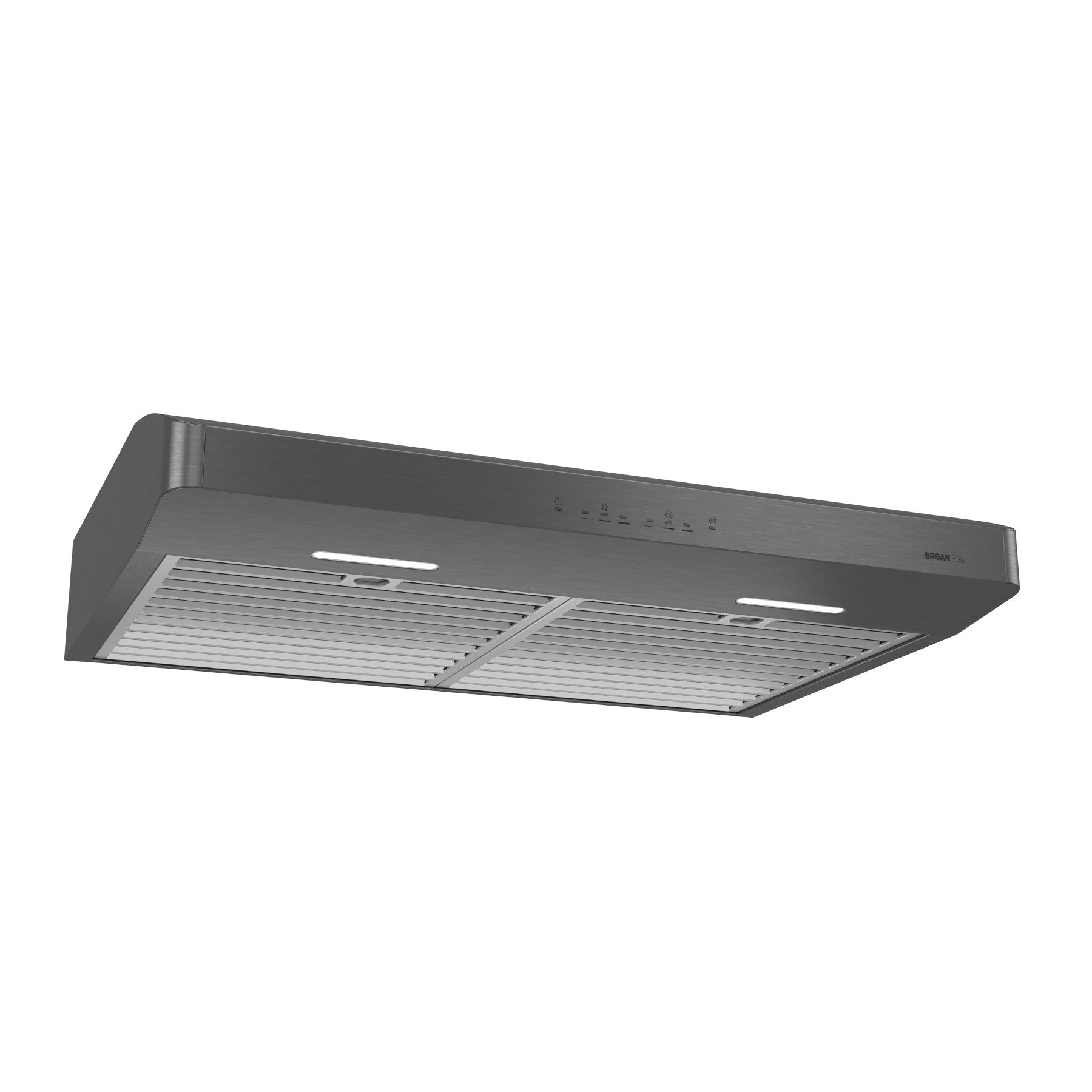 Broan - 36 Inch 650 CFM Under Cabinet Range Vent in Black Stainless - ERLE136BLS