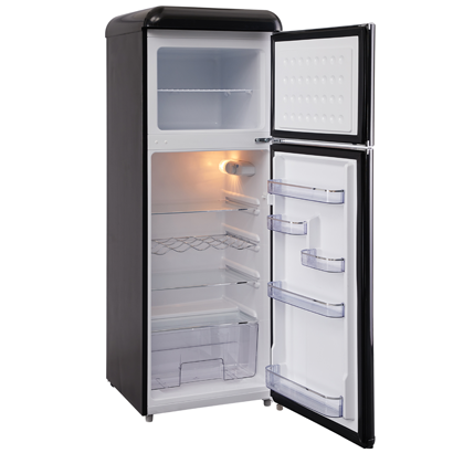 Epic - 21.5 Inch 7.5 cu. ft Top Mount Refrigerator in Black - ERR82BL-1