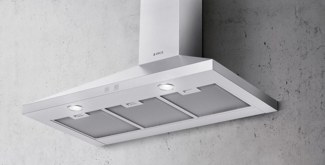 Elica - 30 Inch 400 CFM Wall Mount and Chimney Range Vent in Stainless - EVL430S3