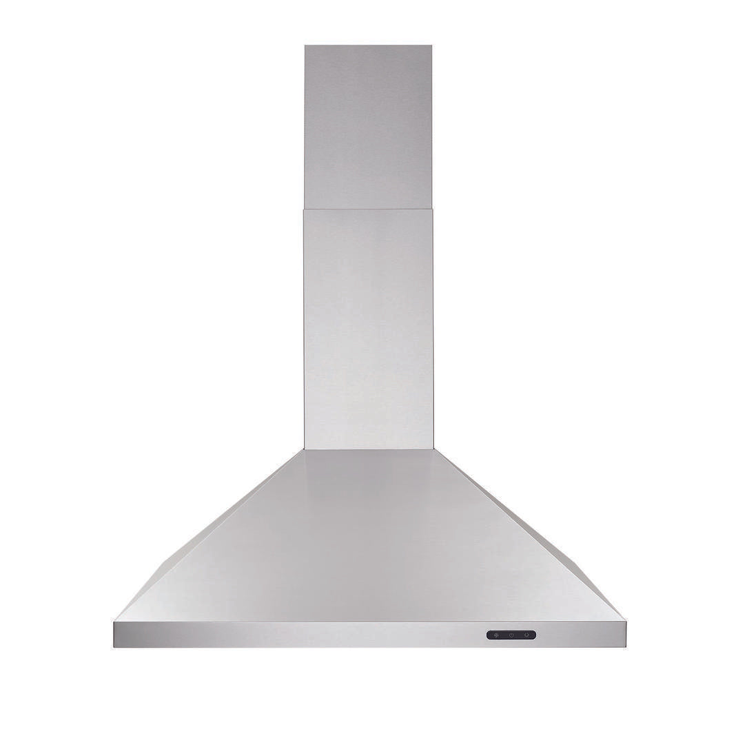 Broan - 30 Inch 460 CFM Wall Mount and Chimney Range Vent in Stainless - EW4830SS