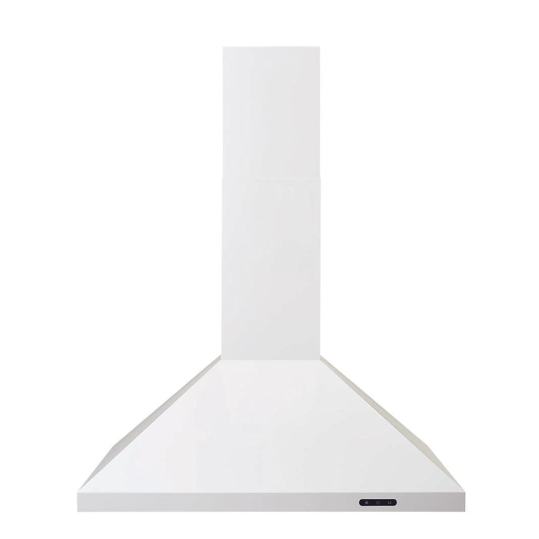Broan - 30 Inch 460 CFM Wall Mount and Chimney Range Vent in White - EW4830WH