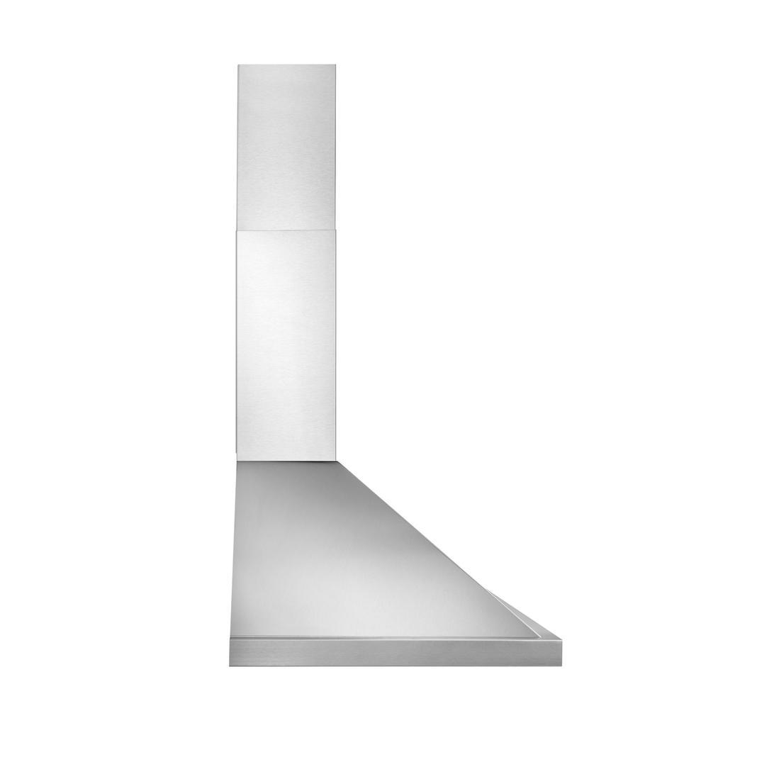 Broan - 30 Inch 640 CFM Wall Mount and Chimney Range Vent in Stainless - EWP1306SS