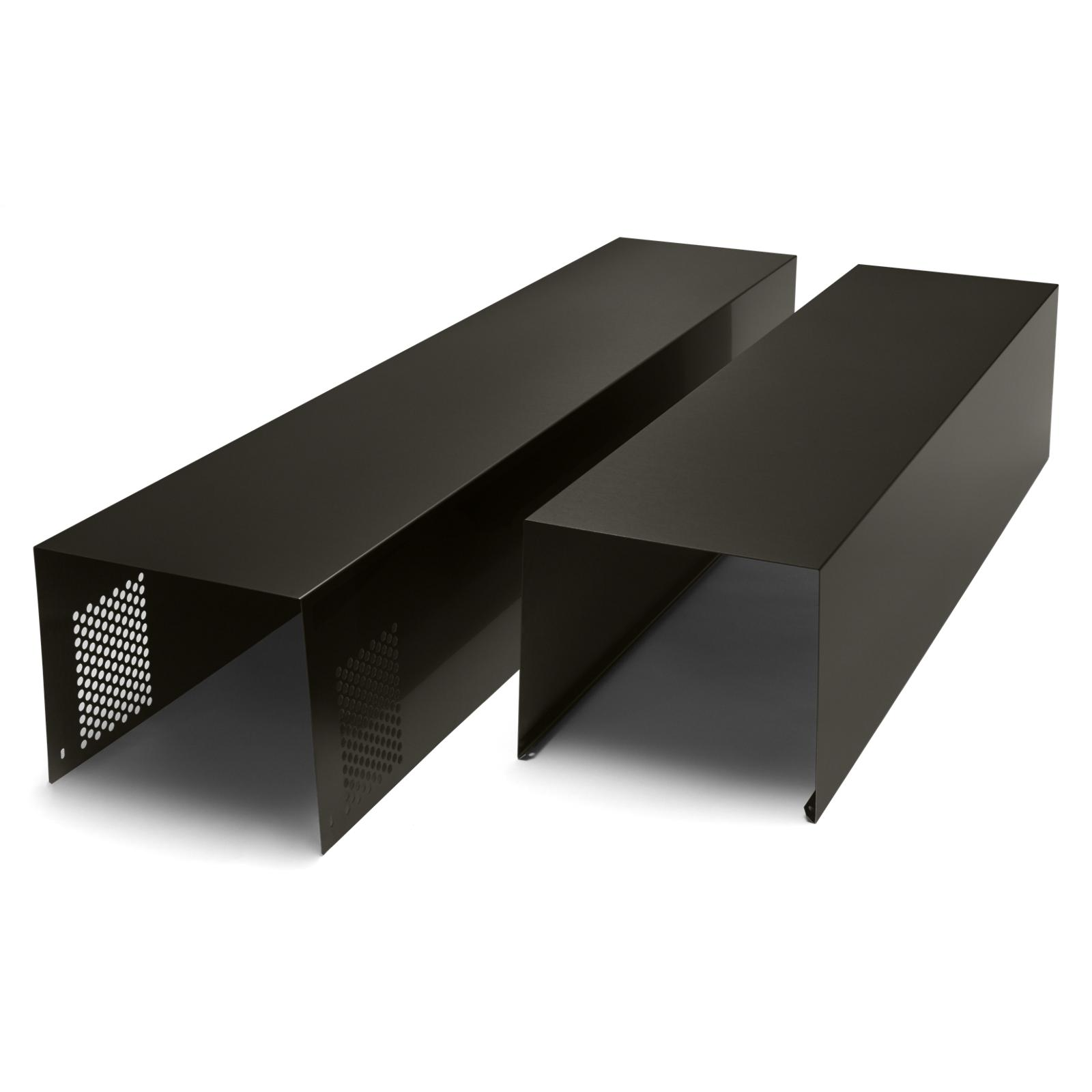 Whirlpool - Wall Hood Chimney Extension Kit Accessory in Black Stainless - EXTKIT10HV