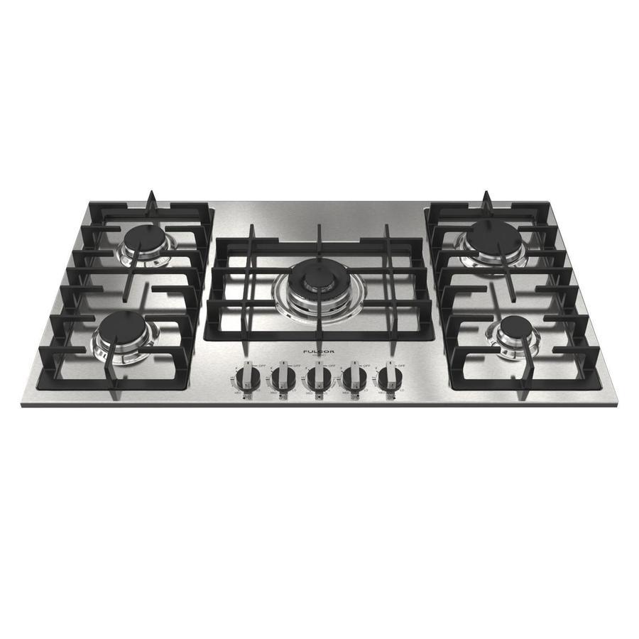 Fulgor Milano - 36 inch wide Gas Cooktop in Stainless - F4GK36S1