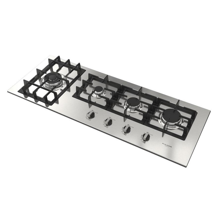 Fulgor Milano - 44 inch wide Gas Cooktop in Stainless - F4GK42S1