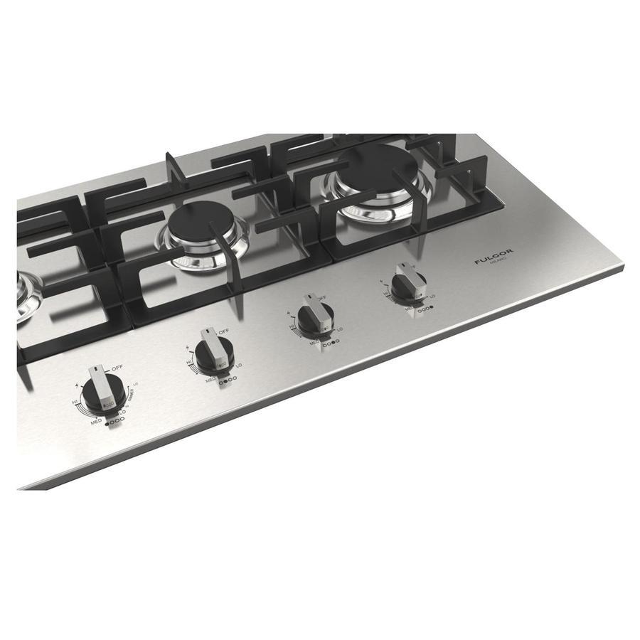 Fulgor Milano - 44 inch wide Gas Cooktop in Stainless - F4GK42S1