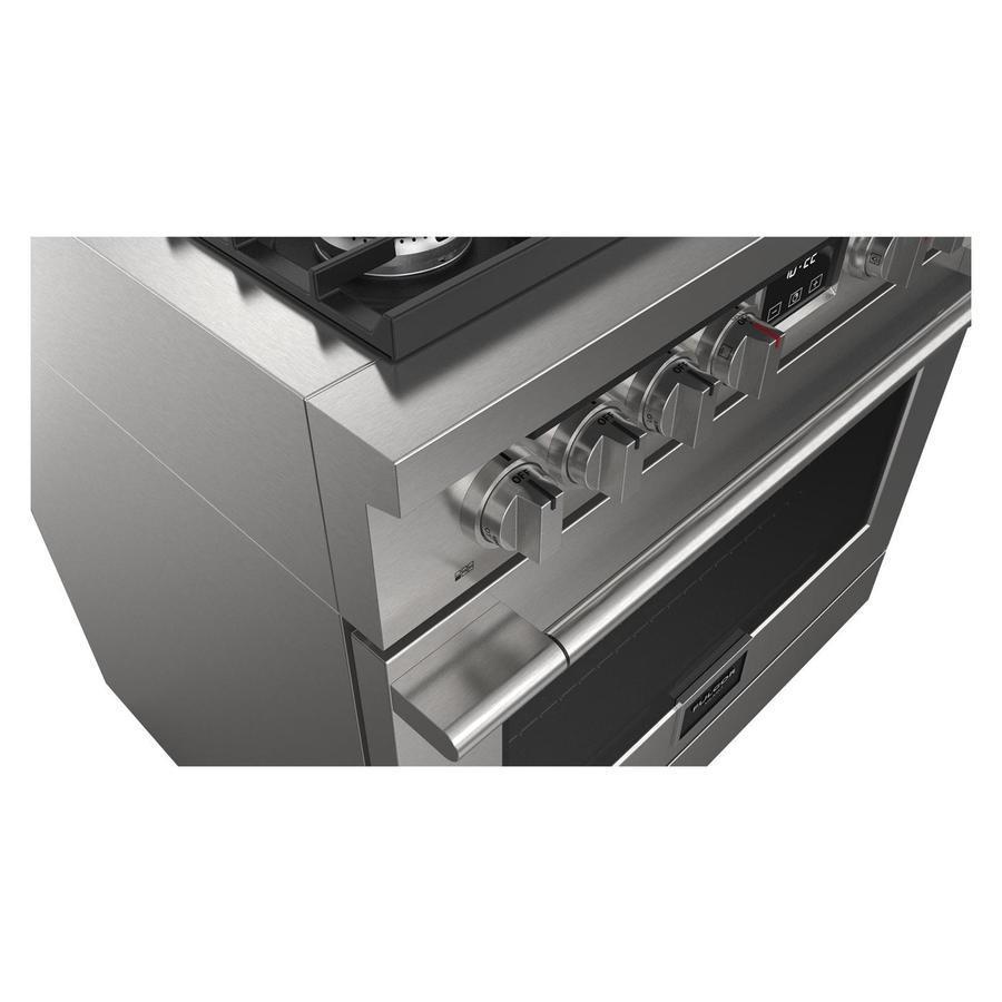 Fulgor Milano - 5.7 cu. ft Dual Fuel Range in Stainless - F4PDF366S1