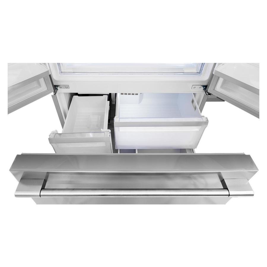 Fulgor Milano - 35.8 Inch 19.9 cu. ft French Door Refrigerator in Stainless - F6FBM36S1