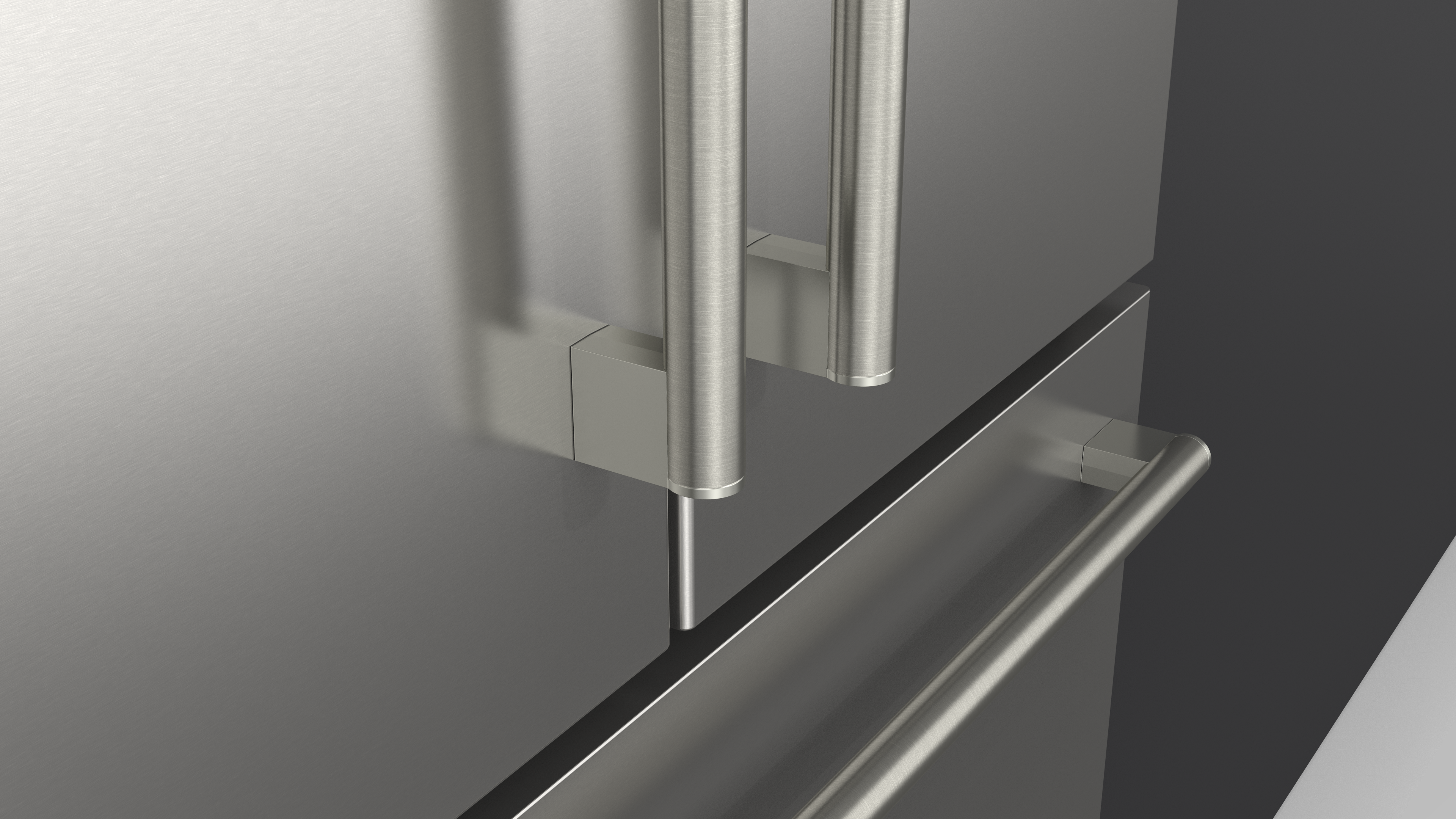 Fulgor Milano - 35.75 Inch 19.86 cu. ft French Door Refrigerator in Stainless - F6FBM36S2