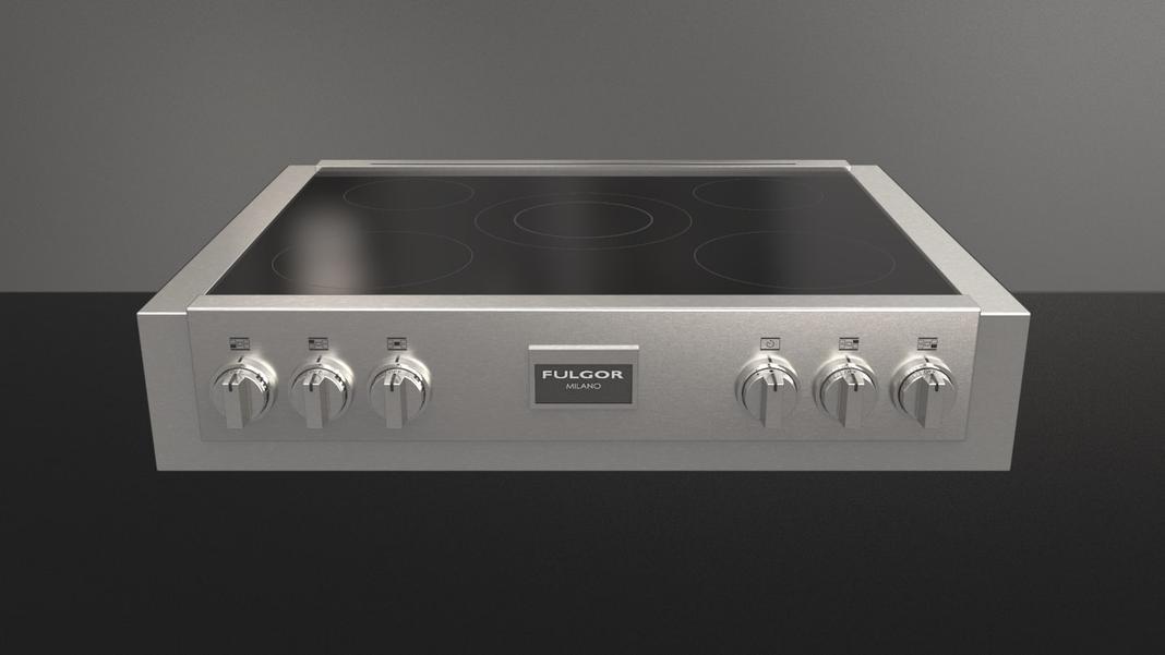 Fulgor Milano - 35.8 inch wide Induction Cooktop in Stainless - F6IRT365S1