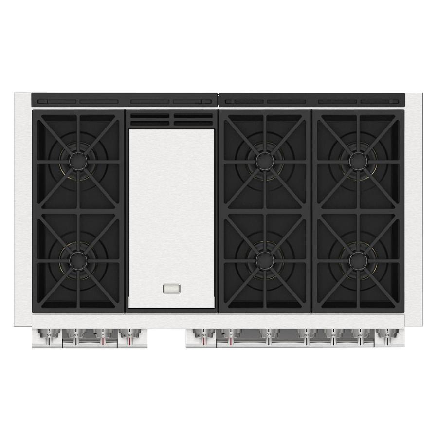 Fulgor Milano - 7.1 cu. ft Dual Fuel Range in Stainless - F6PDF486GS1