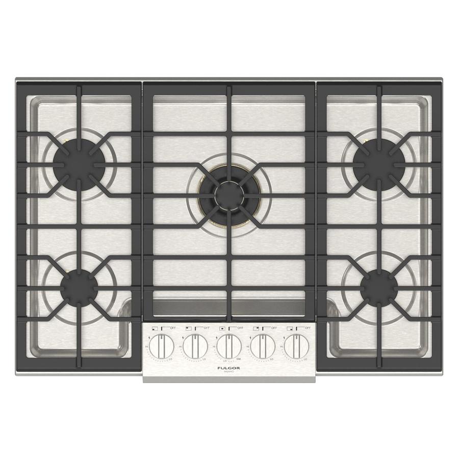 Fulgor Milano - 30 inch wide Gas Cooktop in Stainless - F6PGK305S1
