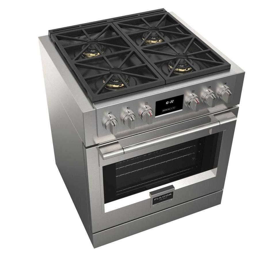 Fulgor Milano - 4.4 cu. ft Gas Range in Stainless - F6PGR304S2