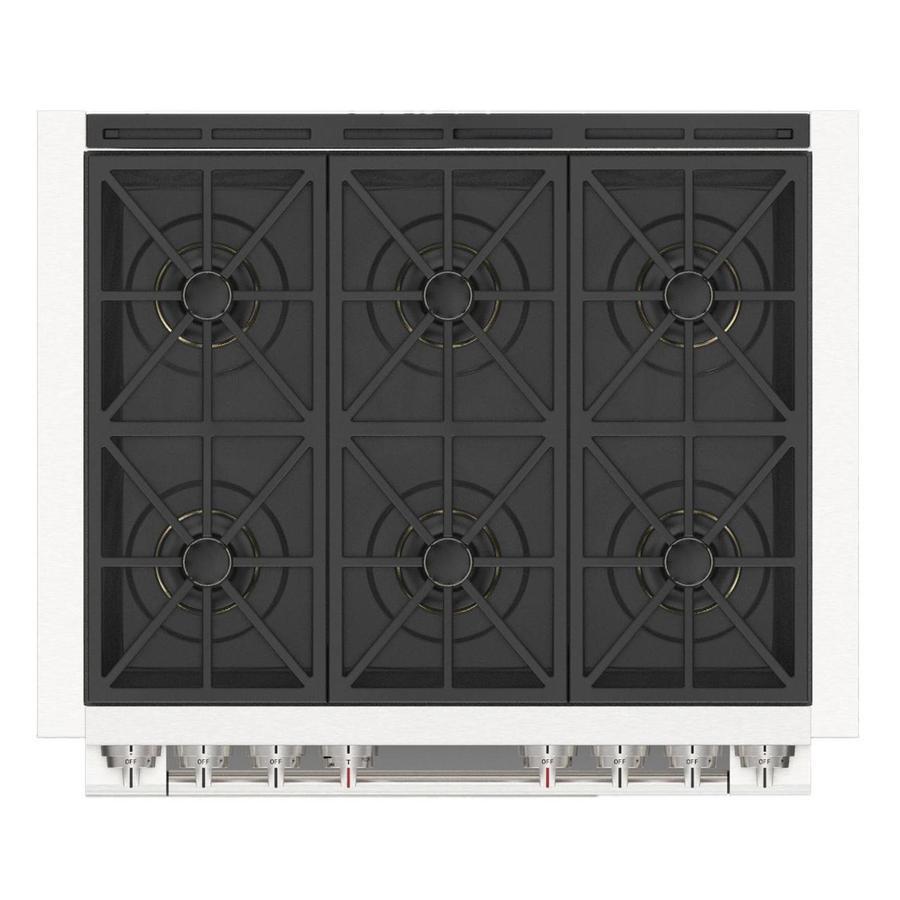 Fulgor Milano - 5.7 cu. ft Gas Range in Stainless - F6PGR366S2