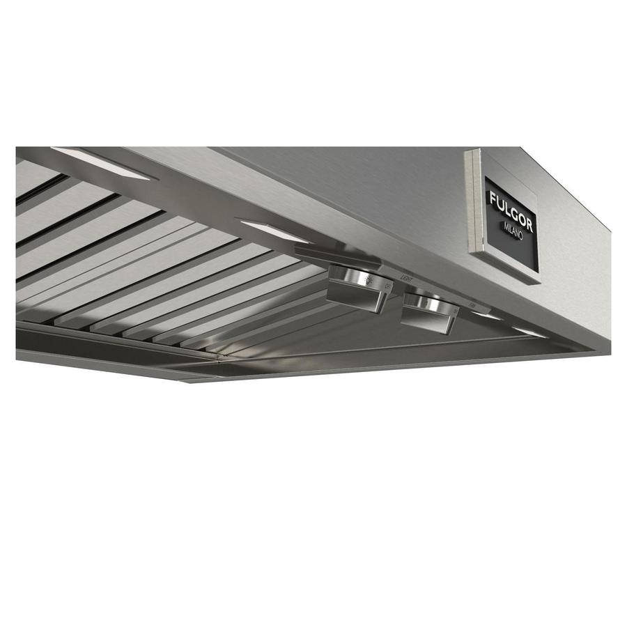 Fulgor Milano - 29.8 Inch 600 CFM Wall Mount and Chimney Range Vent in Stainless - F6PH30S2