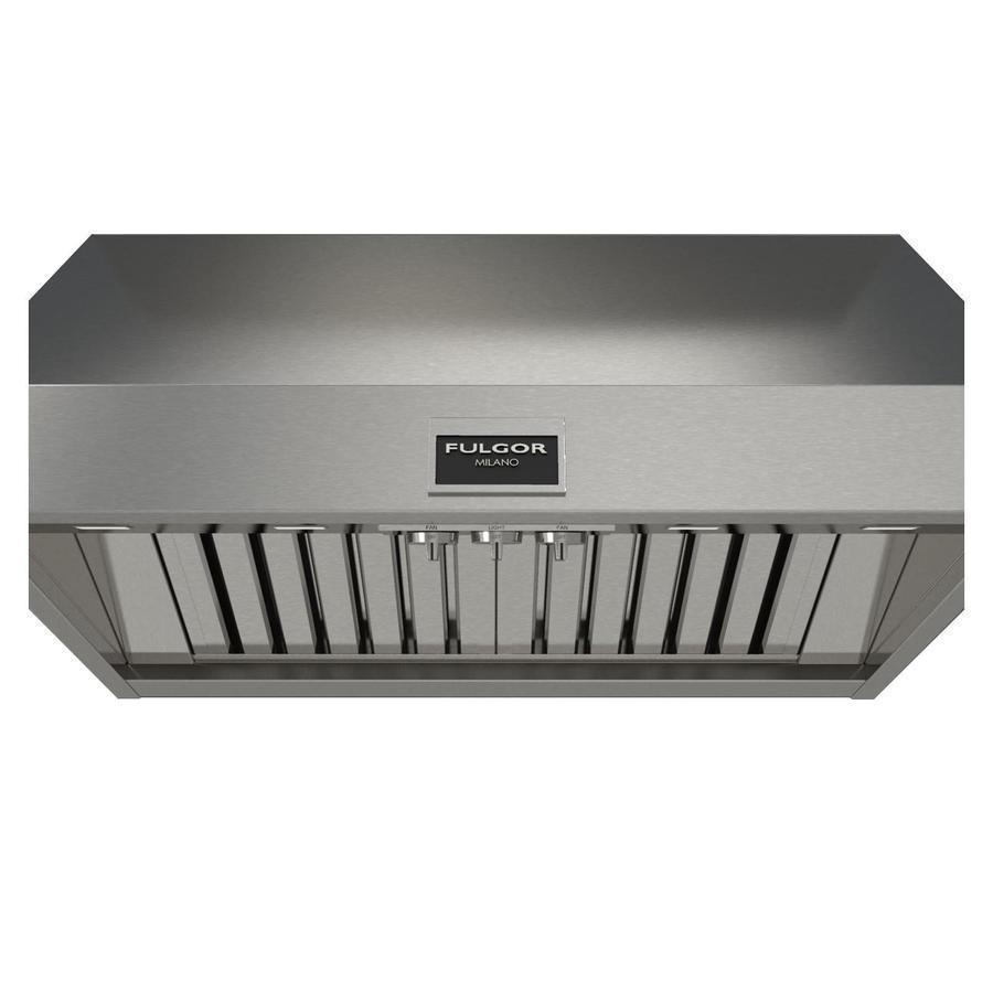 Fulgor Milano - 35.9 Inch 1000 CFM Wall Mount and Chimney Range Vent in Stainless - F6PH36DS1