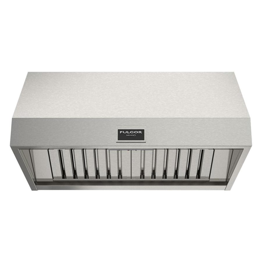 Fulgor Milano - 35.9 Inch 600 CFM Wall Mount and Chimney Range Vent in Stainless - F6PH36S1