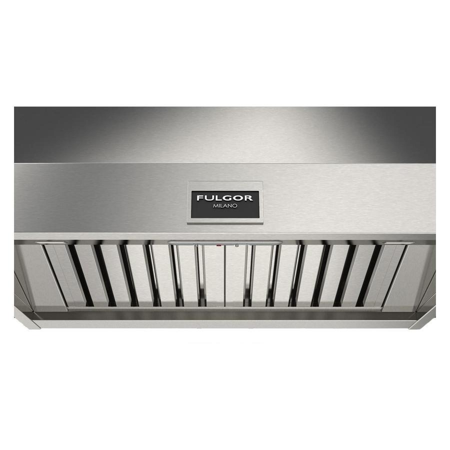 Fulgor Milano - 35.9 Inch 600 CFM Wall Mount and Chimney Range Vent in Stainless - F6PH36S1