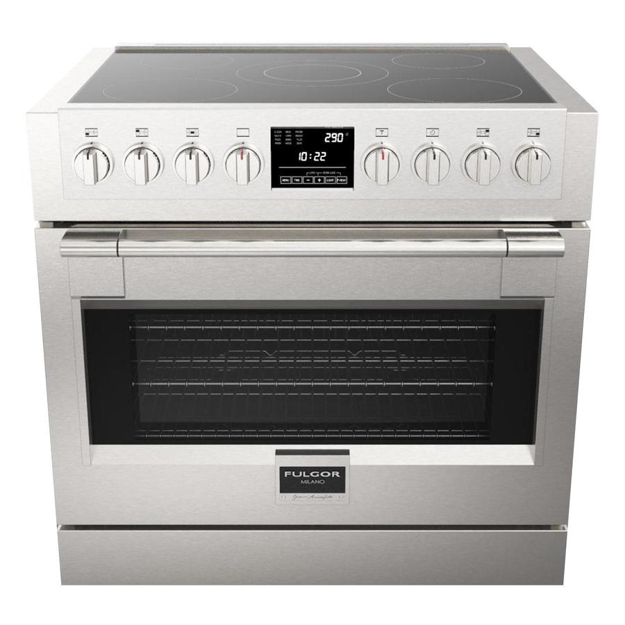 Fulgor Milano - 5.7 cu. ft Induction Range in Stainless - F6PIR365S1