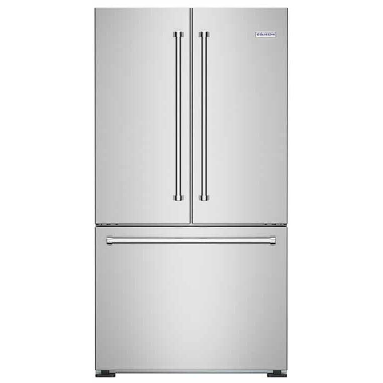 BlueStar - 35.75 Inch 19.86 cu. ft French Door Refrigerator in Stainless - FBFD360