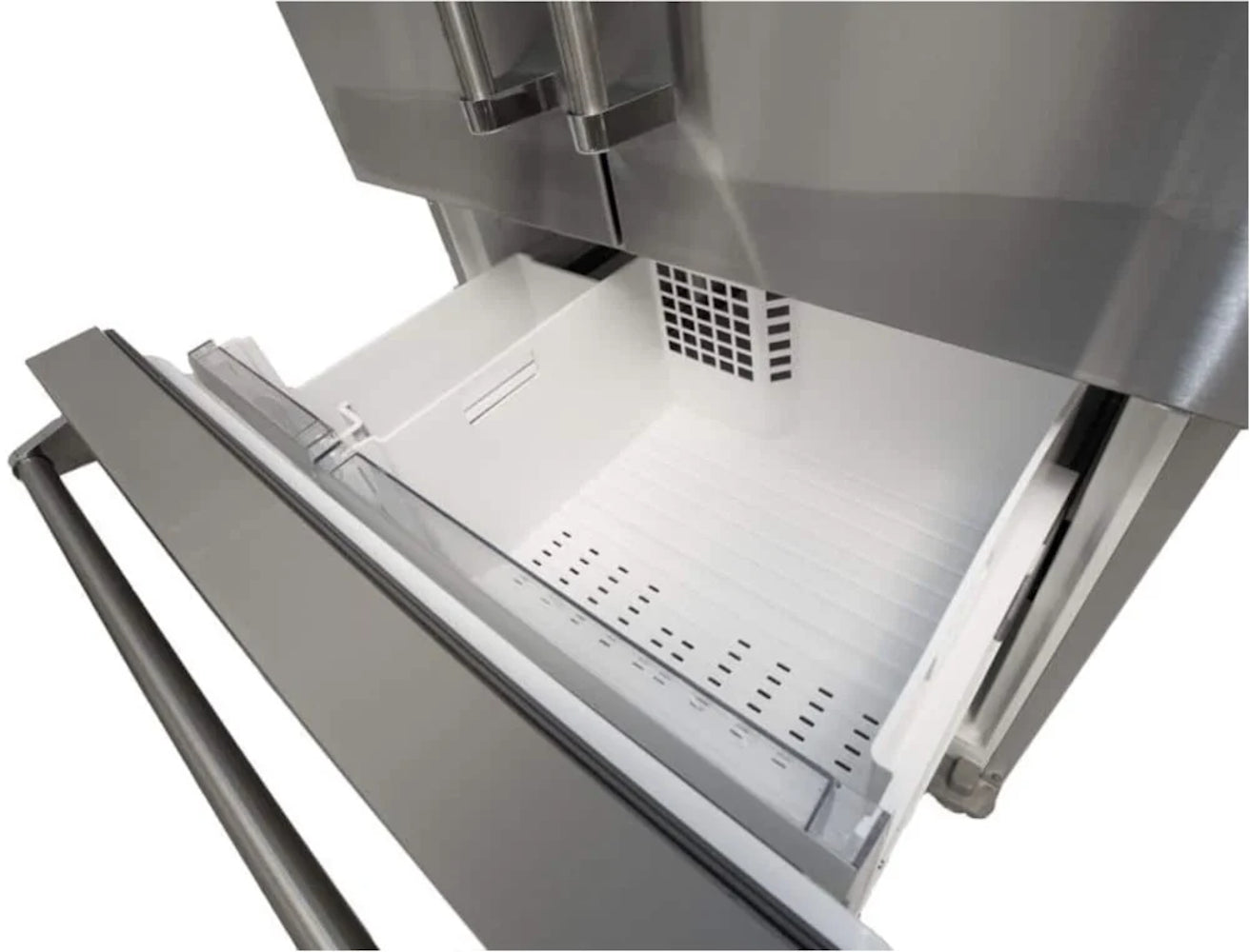 Bluestar - 35.8 Inch 19.86 cu. ft French Door Refrigerator in Black - FBFD361PMB