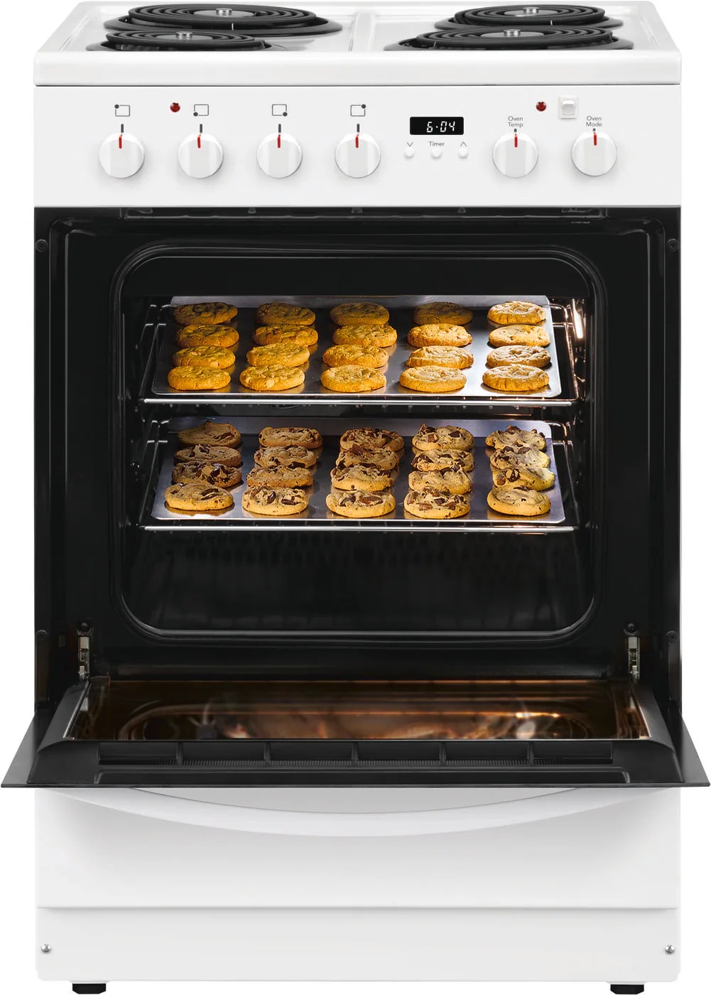 Frigidaire - 1.9 cu. ft Electric Range in White - FCFC241CAW