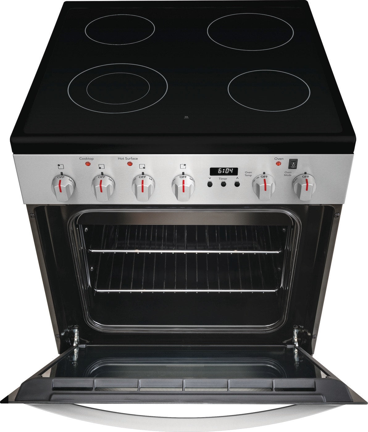 Frigidaire - 1.9 cu. ft Electric Range in Stainless - FCFE242CAS