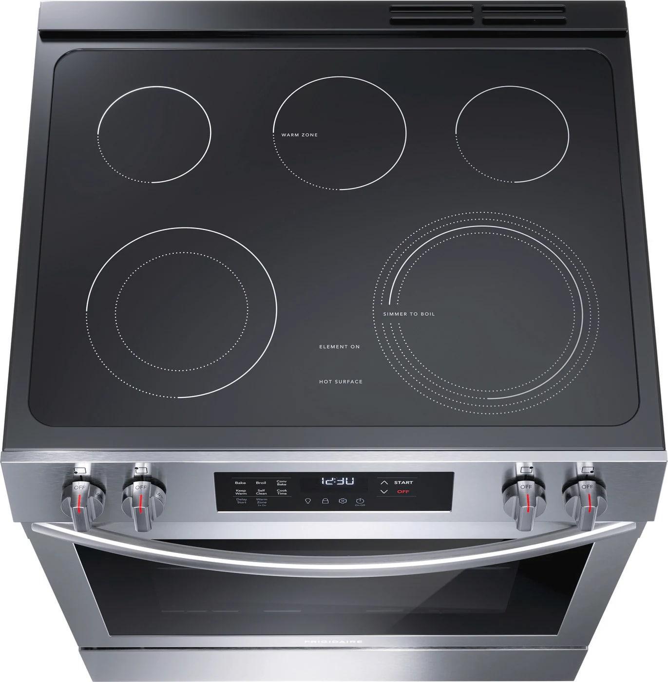 Frigidaire - 5.3 cu. ft Electric Range in Stainless - FCFE308CAS