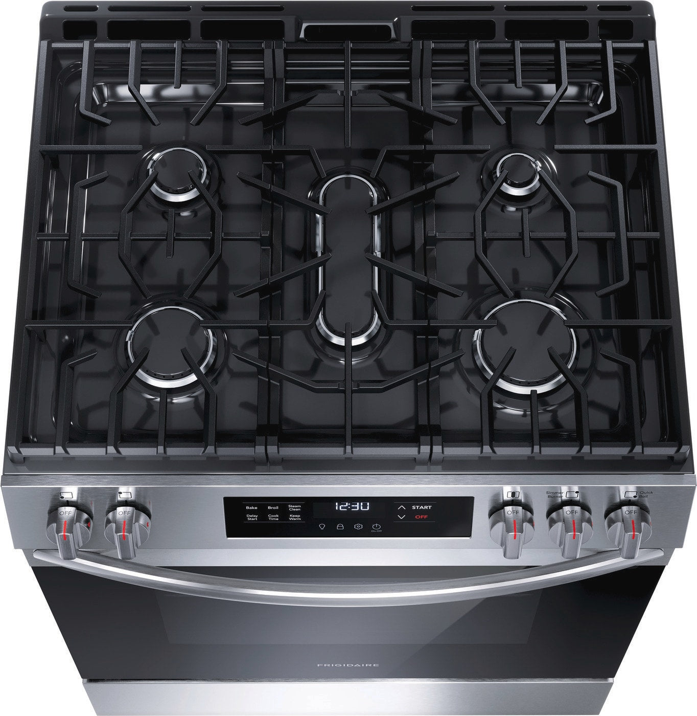 Frigidaire - 5.1 cu. ft Gas Range in Stainless - FCFG3062AS