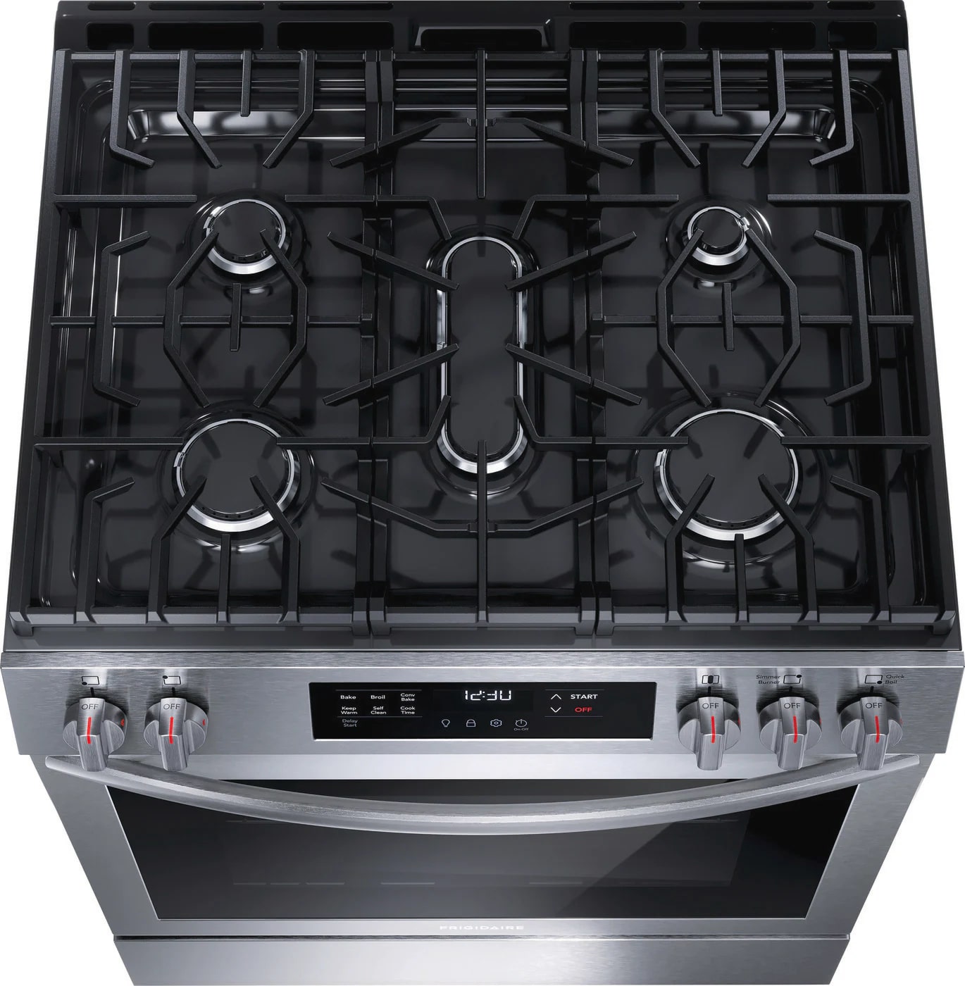 Frigidaire - 5.1 cu. ft Gas Range in Stainless - FCFG3083AS