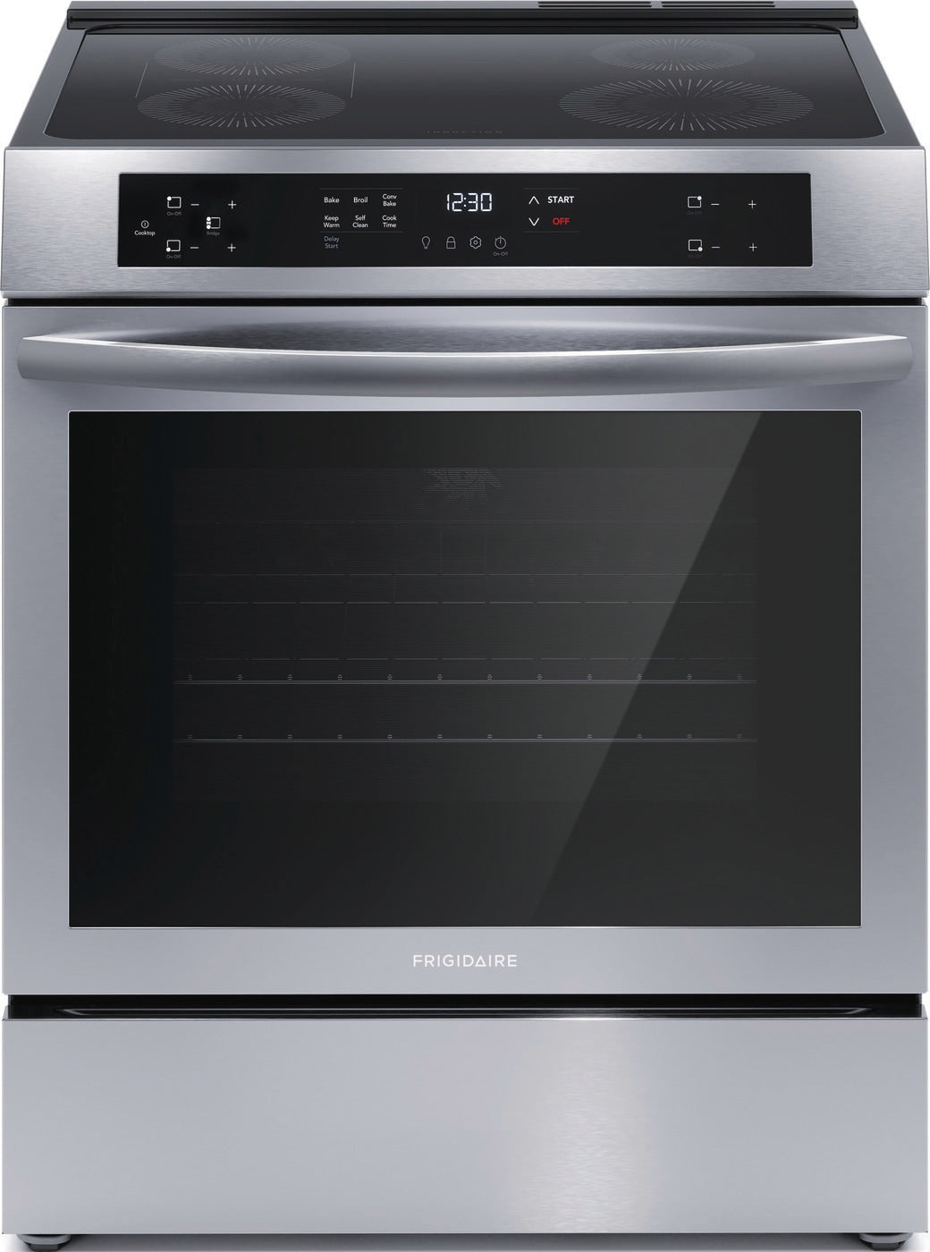 Frigidaire - 5.3 cu. ft Induction Range in Stainless - FCFI308CAS